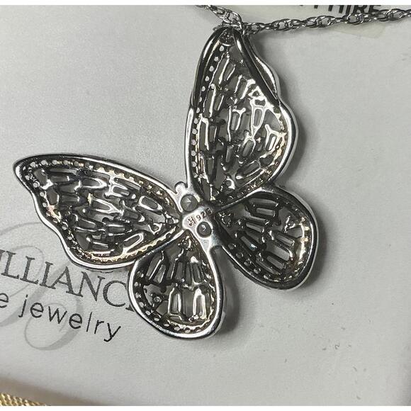 % Boastful Butterfly Necklace - Picture 3 of 3